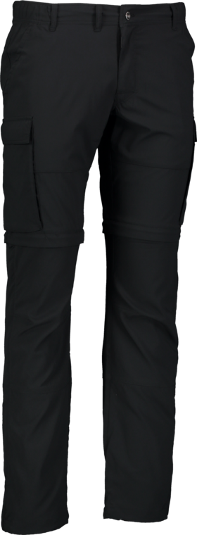Fekete férfi outdoor cargo nadrág 2az1ben ONE
