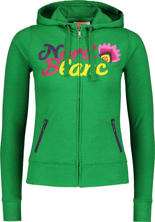 Damen Sweatjacke grün HIPPIE