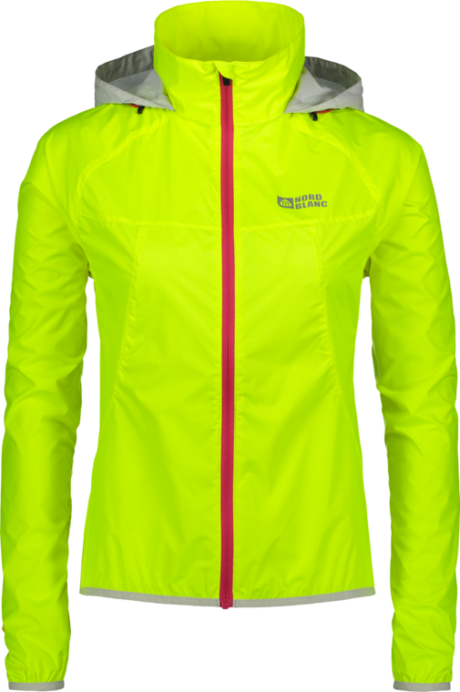 Women's yellow ultra light bike jacket RIFE