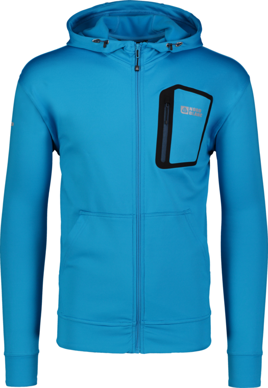 Kék férfi powerfleece melegítőfelső RATE