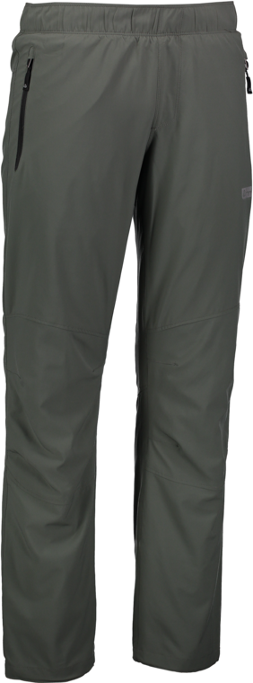 Šedé pánske zateplené outdoorové nohavice RAMBLER