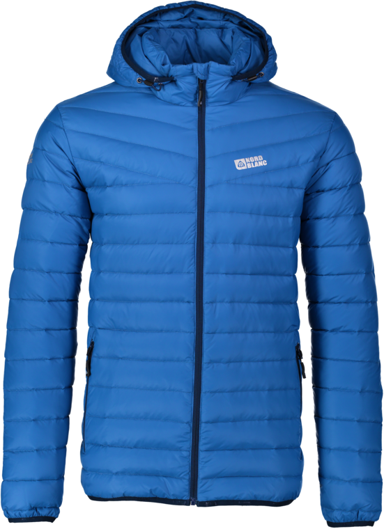 Men's blue down jacket ENTIRE