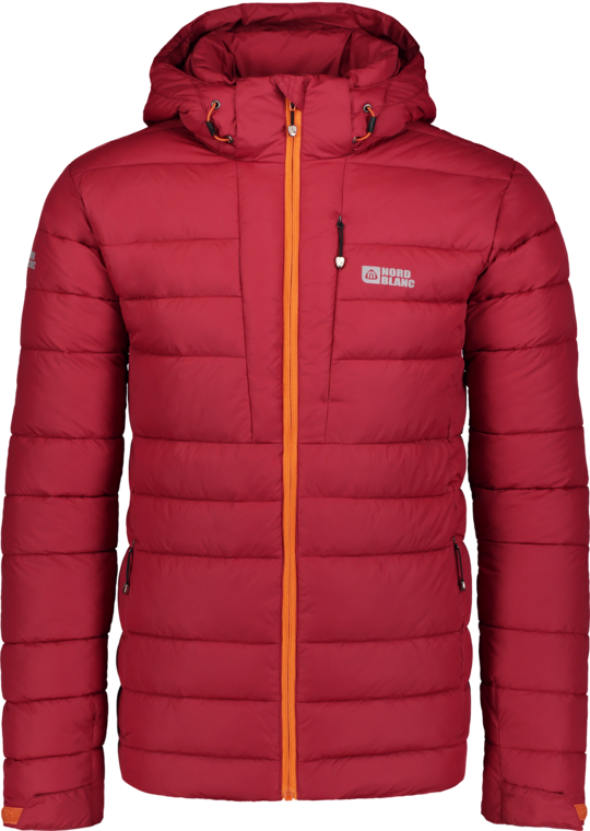 Men's wine red winter jacket CHAMBER