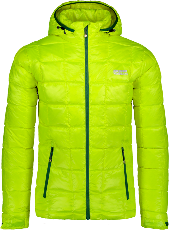 Herren Daunenjacke gelb BLAZE