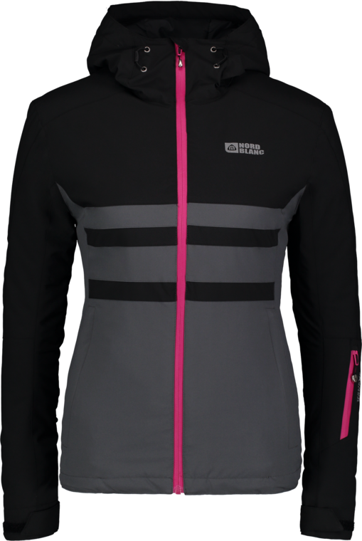 Women's black ski jacket SHOWY