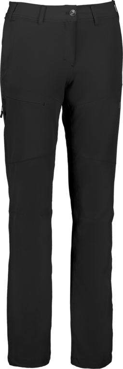 Pantaloni de timp liber negri pentru femei LUCID