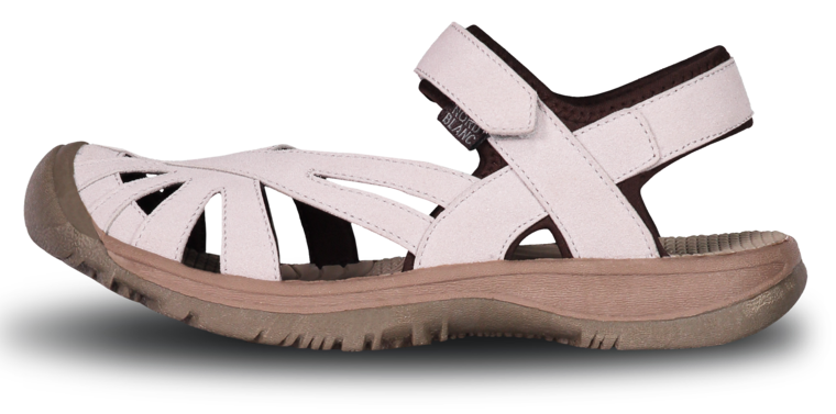 Women's white outdoor sandal GLARY