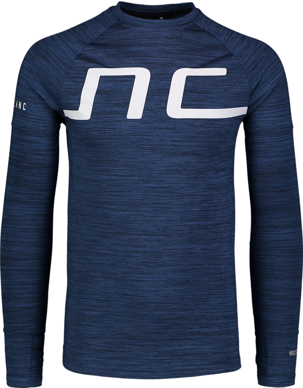 Kék férfi powerfleece pulóver FAUCES