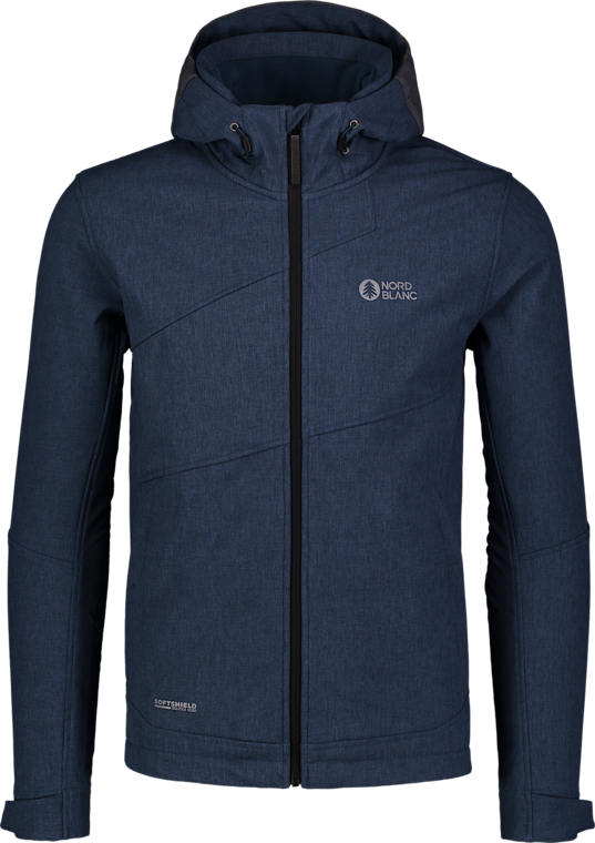 Jachetă softshell albastră pentru bărbați AID