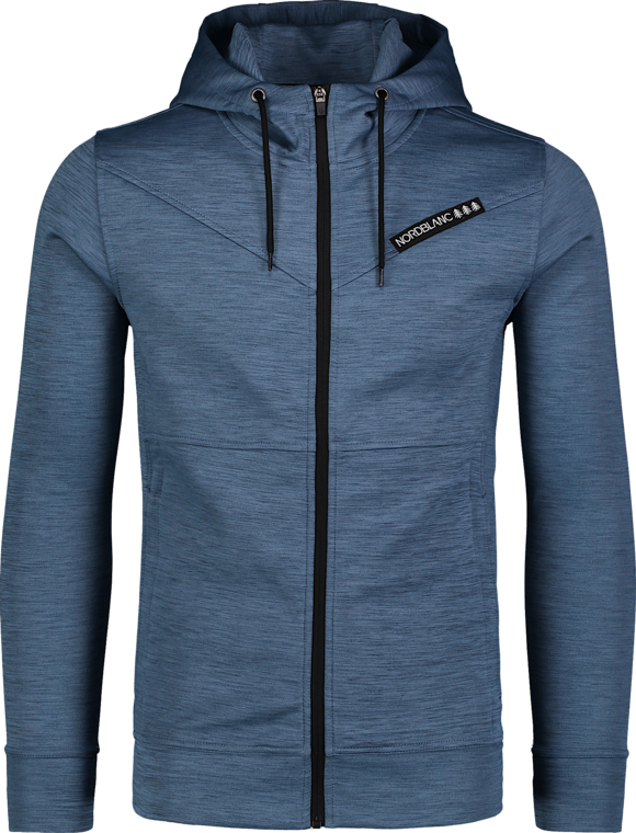 Men's blue double face jacket COY
