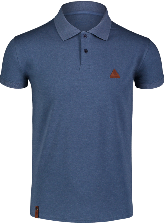 Men's blue cotton polo shirt MODIFY