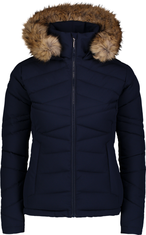 Women's blue winter jacket PUCKER