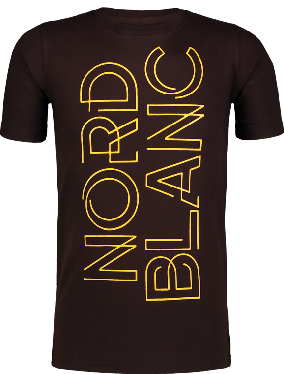 Hnědé dětské tričko FRAME