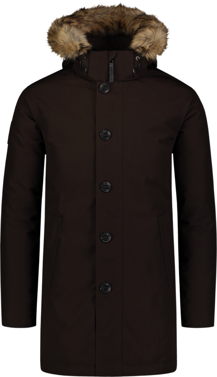 Geacă de iarnă maro pentru bărbați RELY