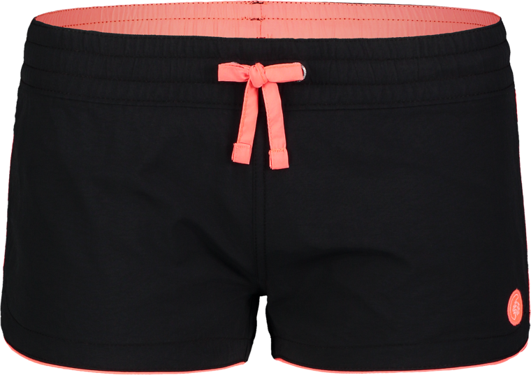 Damen Strand Shorts schwarz TACIT