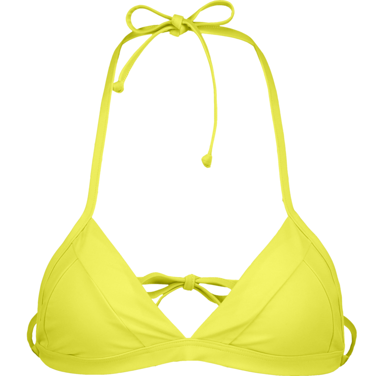 Women's yellow bikini top SEAFOLLY