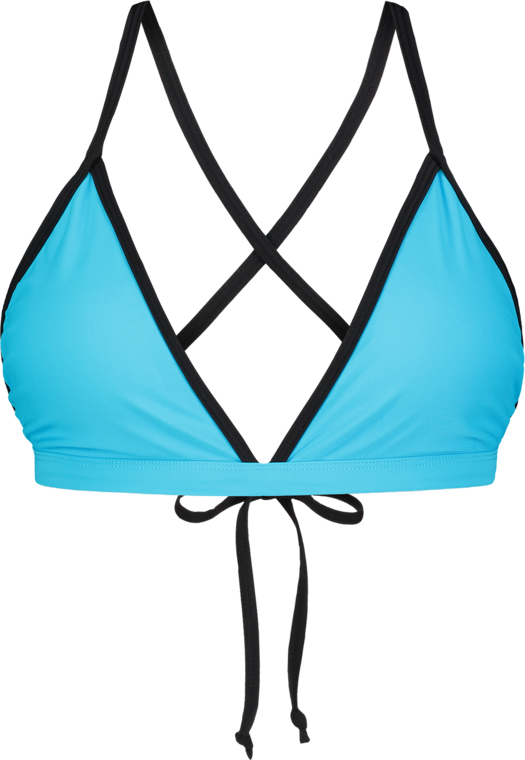 Modrý dámsky bikinový top JOYOUS