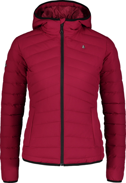 Women's red quilted jacket CAST