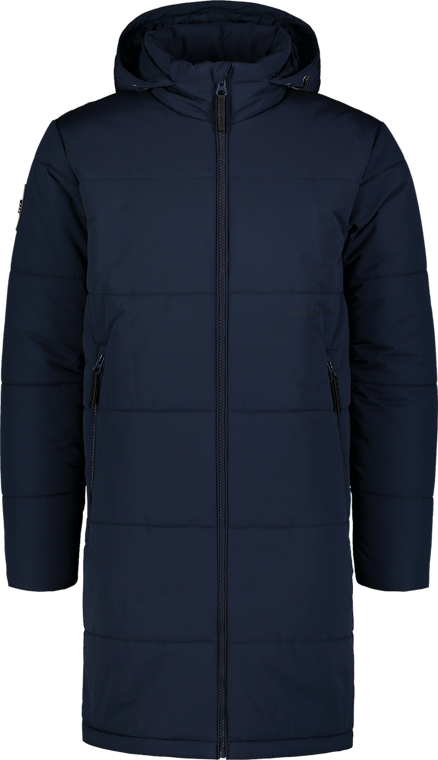 Men's blue quilted parka UNITY