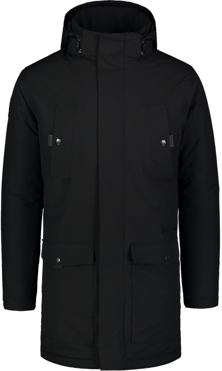 Men's black winter parka DEFENSE