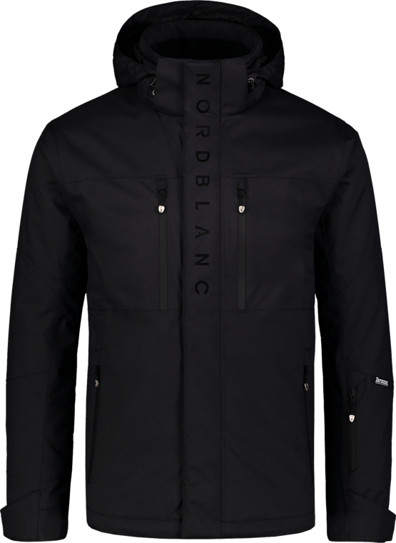 Men's black ski jacket SNOWFALL
