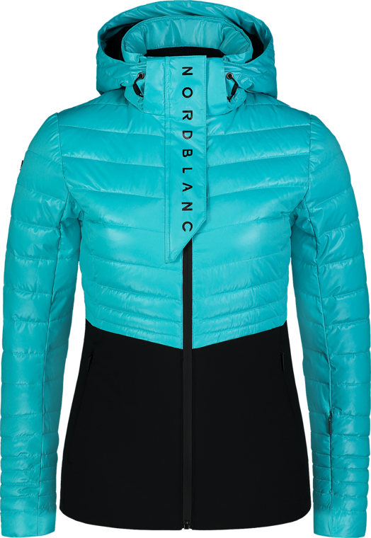 Women's blue winter jacket DIVIDUAL