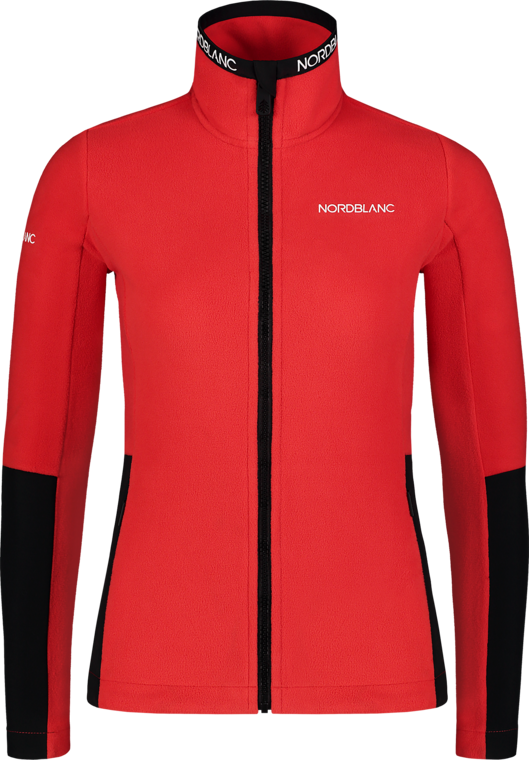 Damen Leichte- Fleecejacke rot SCENIC