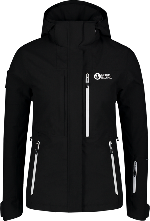 Women's black ski jacket TOPS