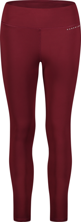 Damen wasserdichte isolierte Leggings weinrot COMPLIANT