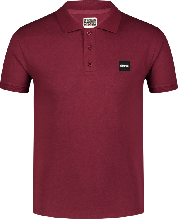 Herren Poloshirt weinrot FORMAL