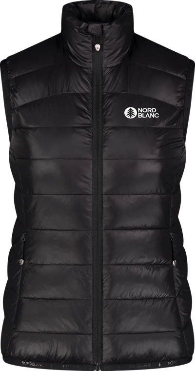 Women's black winter vest APPRECIATE