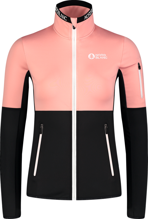 Women's pink powerfleece jacket GIMMICK