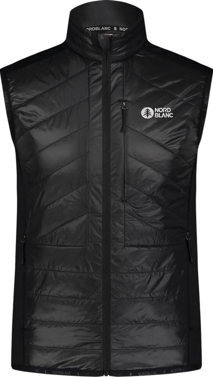 Men's black sport vest WINTERTIME