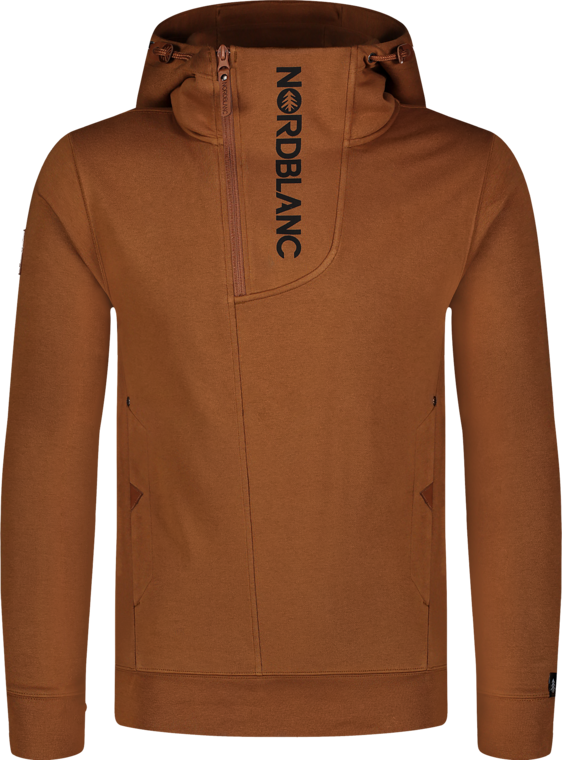 Herren Sweatjacke braun DIVERGENT