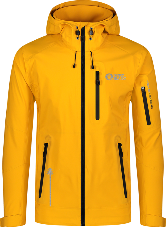 Men's yellow 3LL outdoor jacket PROWESS