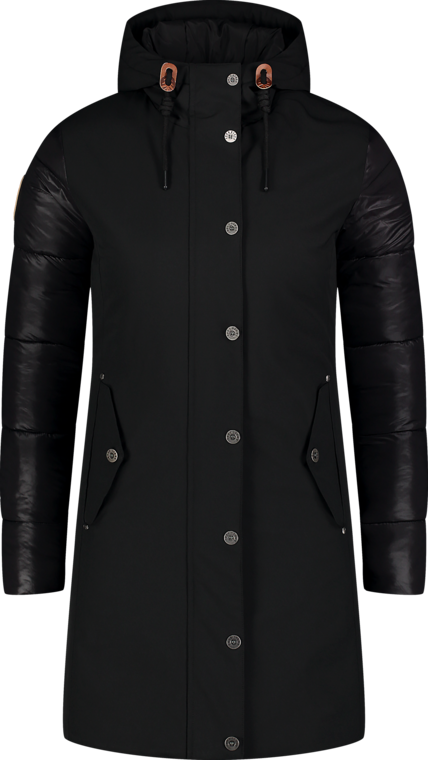 Damen Winterparka schwarz WARMHUG