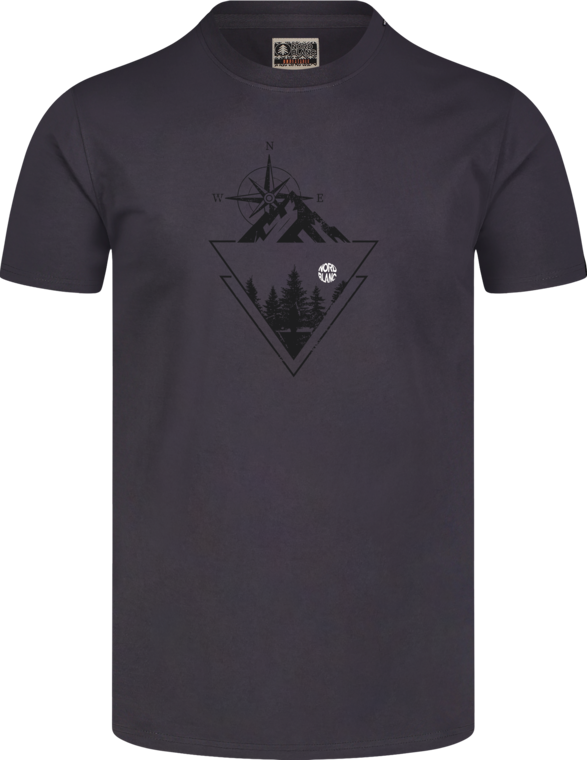 Herren Bio-Baumwolle T-Shirt grau PRIDE