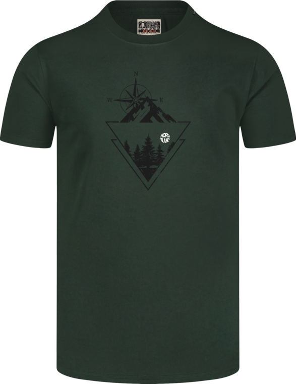 Herren Bio-Baumwolle T-Shirt grün PRIDE