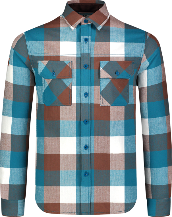 Kék férfi flaneling QUANTUM