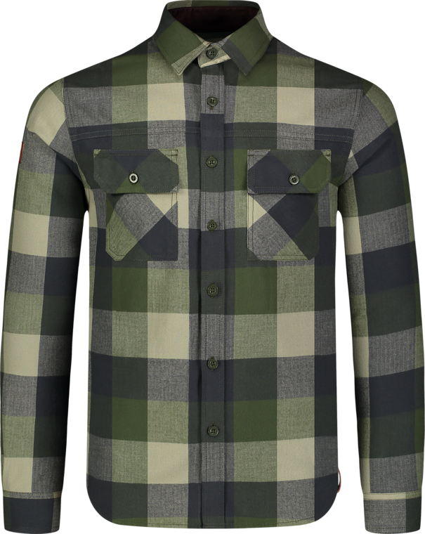 Zöld férfi flaneling QUANTUM