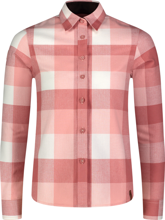 Damen Flanellhemd pink HALCYON