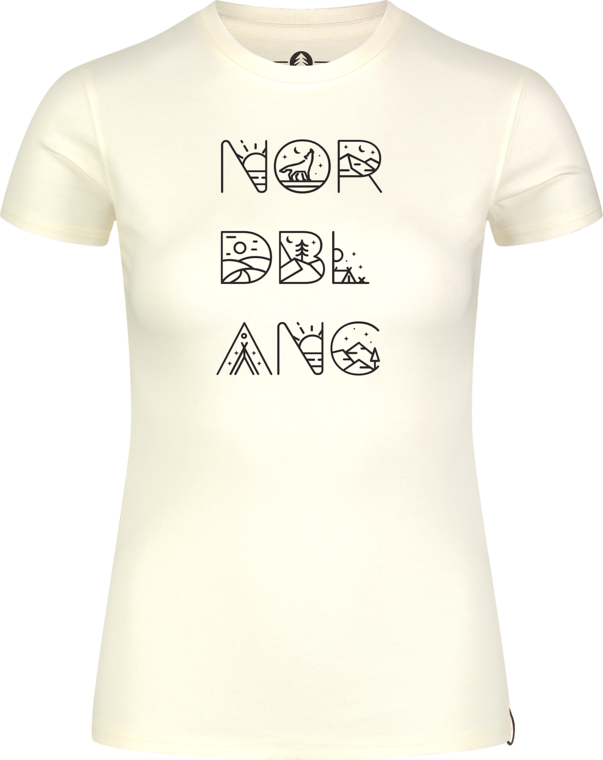 Damen Bio-Baumwolle T-Shirt weiß RESCUE
