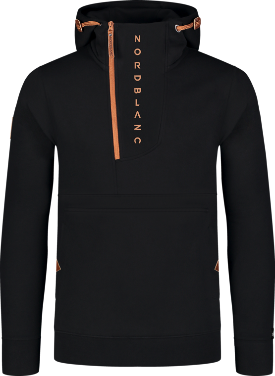 Men's black sweatshirt LUXE