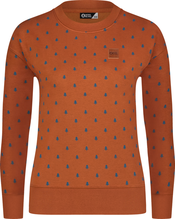 Damen Sweatjacke braun SEMPITERNAL