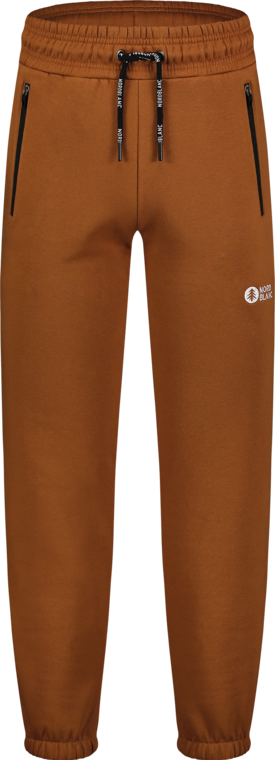 Hnědé pánské bavlněné tepláky COMFYSTRIDE