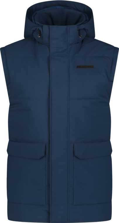 Men's blue winter vest NUMINOUS