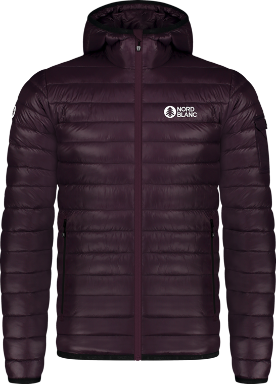 Herren Winterjacke lila SNARL