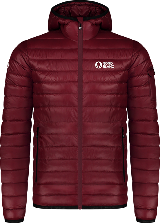 Men's wine red winter jacket SNARL