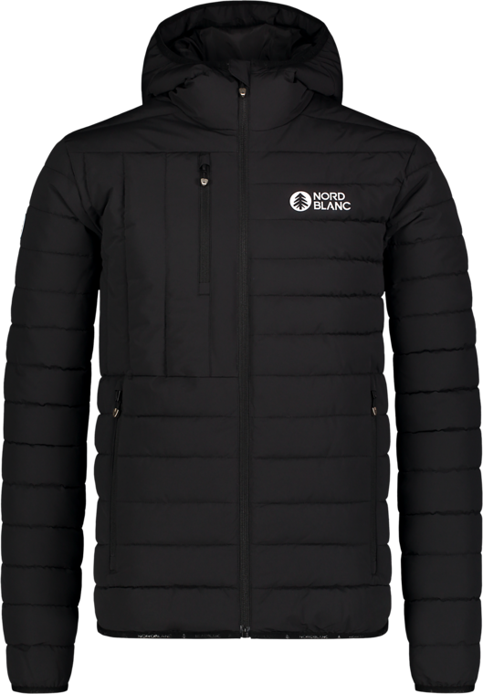 Men's black winter jacket QUILL