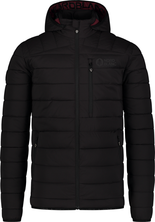 Men's black winter jacket SCREE